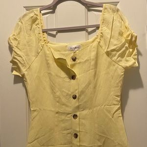 Yellow Dress . Good Condition. Size S
